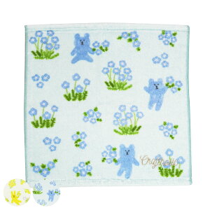 �n���h�^�I�� 23×23cm Spring Flower CRAFTHOLIC �i �N���t�g�z���b�N �^�I�� �n���J�` �ԕ� ��@�� ��� 23×23 ��100 �R���p�N�g �~���U �l���t�B�� �j�y39�V���b�v�z