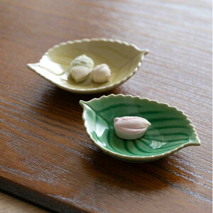 豆皿 ハナイカダ 7cm マーガリート 陶器 瀬戸焼 同色5枚セット ( 食洗機対応 電子レンジ対応 皿 小皿 薬味皿 醤油皿 銘々皿 菓子皿 薬味 ネギ ワサビ お菓子 お漬物 箸休め おしゃれ )【39シ