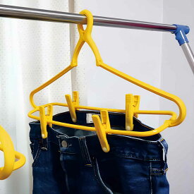 洗濯ハンガー Newジーンズハンガー 2本組 小物干し （ ズボンハンガー ボトムスハンガー パンツ ボトムス スカート 速乾 室内干し 洗濯用品 物干 洗濯 洗濯物干し 部屋干し コンパクト ）【39ショップ】