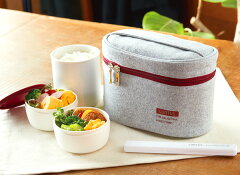 保温弁当箱ランチジャーステンレス製ランタス専用バッグ付620ml箸付き