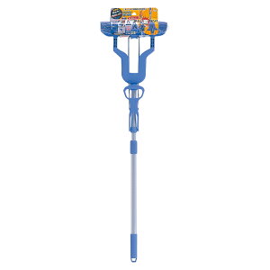 ワイパー グングン吸水激絞りワイパーF AZ259 ( 吸水 窓 浴室 結露 吸収 水切ワイパー 水拭き 窓掃除 絞れる 長さ 99〜130cm 拭き幅 27cm 掃除道具 清掃用具 掃除 床 水 吸う 手が汚れない 絞る コ