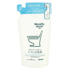 詰め替えトイレ洗剤 250ml ニコットマム （ トイレ用洗剤 トイレ 掃除 洗剤 トイレ掃除 クエン酸 日本製 お掃除 掃除グッズ 除菌 天然成分 弱酸性 詰め替え用 おしゃれ ） 【39ショップ】