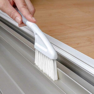 ブラシ アズマジック 取替可能ブラシ ブラシ薄型 柄付き BA740 ( 掃除 掃除用品 すき間掃除 掃除用ブラシ 本体 窓掃除 サッシ サッシレール 浴室ドア 巾木 ドアレール カスタマイズ ブラシ交