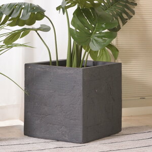 プランター グリーンベース 幅32×奥行32×高さ32cm ( 植木鉢 プラントポット 植物用ポット 鉢 花器 鉢カバー ポット キューブ 角 四角 スクエア 植木鉢カバー 鉢入れ 植物 花 観葉植物 寄せ植