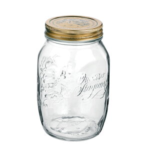 Bormioli Rocco {~IEbR KXr 1L Q.S.JAR 1000cc i KX ۑe KXW[ Wt KXe   ~ ʎ VbvЂ ۑr ӂt 傫 킢 j