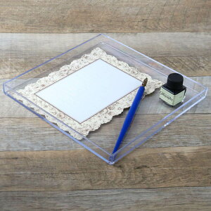 g[  NA vX`bN  [ fXRV[Y փg[  23×s23×2cm i gC [P[X [g[ փgC  NAP[X { jy39Vbvz