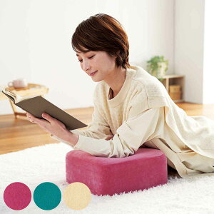 クッション アグリ スクエアクッション 30×30cm ( フロアクッション 正方形 極厚 分厚い 座布団 正座 軽量 背当て オットマン 枕 長時間 疲れにくい あぐら ウレタン 四角 ベロア調 低い椅子