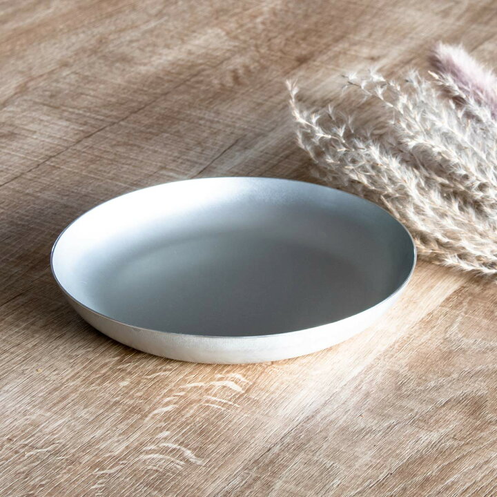 楽天市場】アルミ皿 Sサイズ 直径15.9cm （ プレート アルミ製 皿 食器 