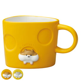 マグカップ 200ml はむころん 陶器 ハムスター （ マグ カップ コップ テーブルウェア キッチン用品 動物 アニマル 置き物 ディスプレイ 小物入れ ペン入れ コーヒー 紅茶 かわいい ） 【39ショップ】