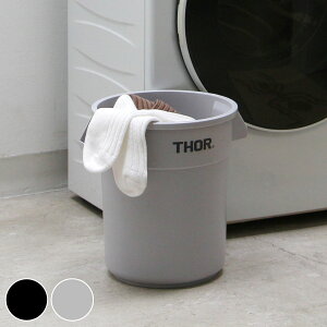 �S�~�� THOR ROUND CONTAINER DC 12L �i ���ݔ� 12���b�g�� �{�̂̂� ���[ �c�[���{�b�N�X �V���v�� �����h���[�{�b�N�X �v���X�`�b�N �􂦂� ���E���h�R���e�i �j�y39�V���b�v�z