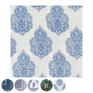 マルチクロス プリント PRINTED MULTI CLOTH コットン 225×150cm ( DULTON マルチカバー テーブルクロス フリーカバー ソファーカバー 大判 長方形 綿100% バンダナ柄 ボタニカル 多目的 マルチ クロ