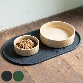 ランチョンマット DULTON シリコンプレイスマット オーバル フードボウル （ ダルトン ペット 食事マット フードマット 犬用 猫用 滑り止め お食事マット お手入れ簡単 便利 衛生用品 丸洗い 持ち運び シリコン製 プレースマット ）【39ショップ】