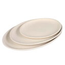 ダルトン プレート LAND OVAL PLATE 250 300 350 （ DULTON お皿 皿 電子レンジ対応 食洗機対応 オーブン対応 26.2cm 32cm 36cm おしゃれ 大皿 オーバル皿 楕円 ランチプレート パスタ皿 カレー皿 ）【39ショップ】
