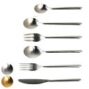 ダルトン スプーン フォーク ナイフ SVELTE CUTLERY 単品 同色6本セット （ DULTON ステンレス おしゃれ カトラリー シンプル ゴールド シルバー ティースプーン デザートカトラリー ディナーカトラリー ）【39ショップ】