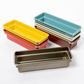 収納ケース OBLONG TRAY 小物入れ ダルトン 幅27.2×奥行10×高さ6.2cm （ 小物収納 収納 トレー トレイ カトラリーケース スタッキング カトラリートレー 小物トレー 収納ボックス 整理ボックス フリーケース 金属 積み重ね ）【39ショップ】