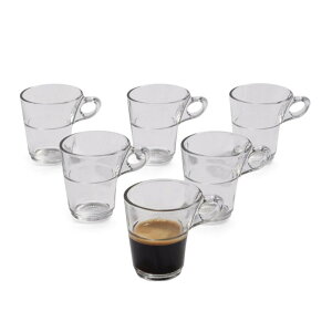 DURALEX fbNX JvX eB[Jbv 90ml 6Zbg i CAPRICE CUP H@Ή dqWΉ KX f~^XJbv R[q[Jbv GXvb\ Jbv  X^bLO R