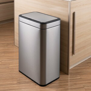 EKO ゴミ箱 50Lメリディアンセンサービン センサー式 ( イーケーオー ごみ箱 50リットル 自動開閉 スリム 大容量 センサー 一年保証付き 大きい 大きめ 電池式 キッチン ふた付き 分別 )【39