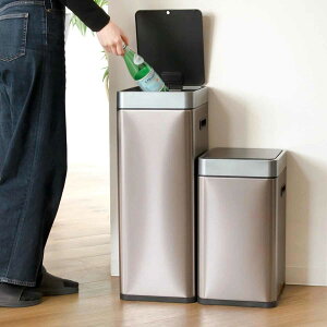 EKO ゴミ箱 ミラージュスリムセンサービン 20L 30L ( ごみ箱 自動開閉 センサー 20リットル 30リットル キッチン スリム くず入れ イーケーオー ふた付きゴミ箱 自動ゴミ箱 充電式 ダストボック