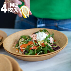 スーププレート 24cm KOZIOL CONNECT プラスチック ( 食洗機対応 深皿 カレー皿 ディーププレート 食器 スタッキング 積み重ね コンパクト 軽い 割れにくい 丈夫 サラダ カレー スープ エコ おし