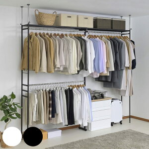 �˂����� �n���K�[���b�N �n�C�^�C�v �X�[�p�[���C�h ��140�`250cm ���s30cm �X���� �i ���ς� ���[ �N���[�[�b�g �I ���b�N ���ω׏d135kg �N���[�[�b�g�n���K�[ �˂����胉�b�N �V�� �m���|��