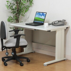 オフィスデスク 平机 幅100×奥行70cm ( デスク 単品 ワークデスク オフィス 事務机 ペントレイ 引き出し 収納 )【39ショップ】