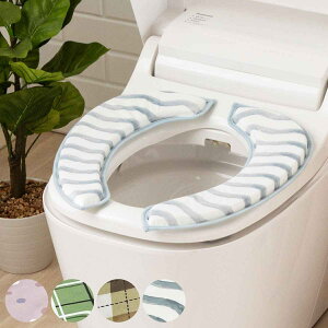 便座クッション ホイップ便座クッション LITE ( 便座 カバー 吸着 便座カバー トイレカバー 厚手 クッション 消臭 U型 O型 洗浄暖房型 ポータブル トイレ 洗濯OK 柄 )【39ショップ】