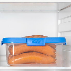 保存容器 Smart Flexi スマートフレキシー 長方形 1.2L （ キャニスター 食品保存容器 プラスチック容器 フードストッカー レンジ対応 食洗機対応 保存ケース 密閉 中が見える シリコン蓋 角型 4点ロック 冷蔵 冷凍 レンジ 1200ml ）【39ショップ】