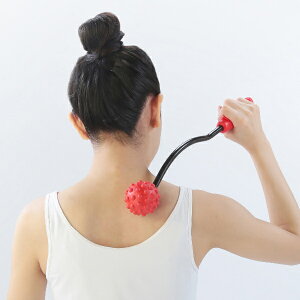 肩たたき 器具 凸凹ドンドン ( セルフ マッサージ機 肩こり 解消グッズ 首 肩 コリ 血行 改善 疲れ ほぐす 背中 お尻 ふくらはぎ でこぼこ リラックスタイム ) 【39ショップ】