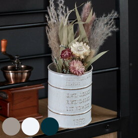 プランター バリル フックポット L （ 植木鉢 プラントポット 植物用ポット 花器 鉢カバー ポット ブリキ 缶 壁掛け ブリキポット 吊り下げ ハンギング フック 花 寄せ植え 観葉植物 多肉植物 園芸 直植え 小物入れ おしゃれ ） 【39ショップ】