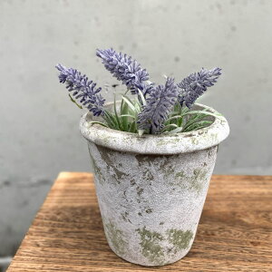 植木鉢 モスティーク コニックポット M 直径14.5cm フラワーポット ( プラントポット プランターポット 鉢 鉢植え セメント ポット 穴あり 水抜き穴 インテリア 植え替え おしゃれ 観葉植物