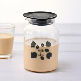 ハリオ ミルク出しコーヒーポット 500ml 耐熱ガラス MDCP-500-B （ HARIO 食洗機対応 コーヒーポット コーヒー用品 ミルク出し コーヒー牛乳 コーヒーパック付き 目盛り付き キッチン用品 キッチン雑貨 おしゃれ ） 【39ショップ】