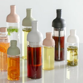 ハリオ フィルターインボトル 300ml 650ml 750ml Filter-inBottlePortable （ FIB-30 FIC-70 FIB-75 HARIO 食洗機対応 冷水筒 麦茶ポット ガラス製 日本製 コーヒーボトル ストレーナー付き 熱湯 茶こし付き 茶漉し おしゃれ ）【39ショップ】