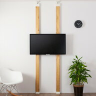 テレビハンガー LABRICO ラブリコ テレビ 壁掛け 32〜60 インチ 対応 （ 突っ張り DIY パーツ テレビラッ…