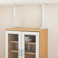 家具転倒防止 つっぱり棒 耐震ポール Lサイズ 50cm〜75cm 伸縮 （ 突っ張り棒 つっぱり 地震ポール 震災 …