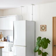 家具転倒防止 冷蔵庫転倒防止 つっぱり棒 幅60cm 高さ50cm～75cm （ 突っぱり棒 60cm 強力 つっぱり 突っ…
