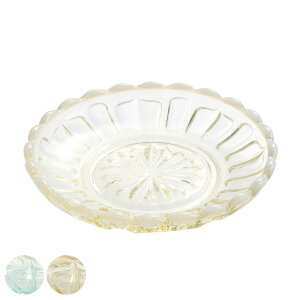 廣田硝子 豆皿 雪の花 同色12枚セット ( 小皿 皿 お皿 ガラス 日本製 鉢 中鉢 ボウル デザートボウル おしゃれ 薬味皿 醤油皿 銘々皿 和菓子 スイーツ お菓子 菓子皿 花 )【39ショップ】