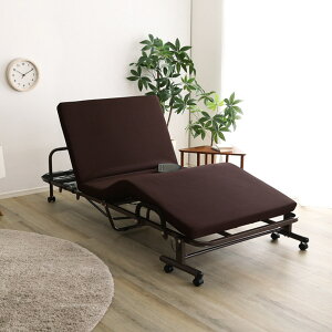 電動 リクライニングベッド シングル 折り畳み ベッド 角度調整 マットレス ベット ( 電動ベッド 電動リクライニング 折りたたみベッド 高床 コンパクト メッシュ 折りたたみ リクライニン