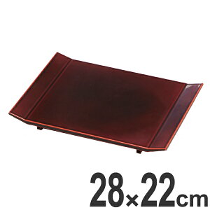 盛器 木製 9.2寸 隅折 溜漆調塗 盛り皿 越前漆器 皿 食器 盛皿 業務用 ( お皿 盛り台 焼皿 焼き物皿 付出皿 器 盛器 和食器 突出皿 漆調 塗り 漆塗り 漆器 懐石 懐石料理 飲食店 料亭 旅館 大皿