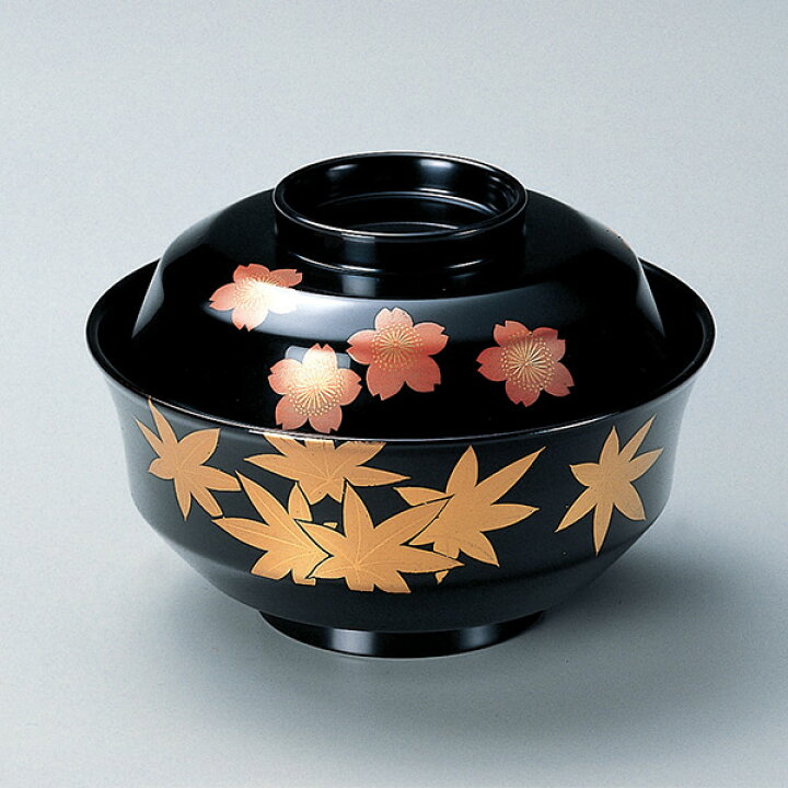 楽天市場】吸い物椀 4寸 お椀 天竜寺椀 黒春秋 吸い物 椀 漆塗 手書き 