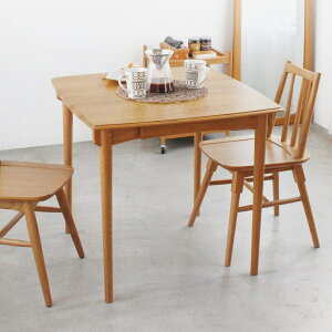 �_�C�j���O�e�[�u�� 80cm �X�N�G�A ���o���t�� �R���p�N�g Herit �i �e�[�u�� �H��e�[�u�� 2�l�p �� �ؐ� �V�R�� �I�[�N �k���� �����` �����o�� ���[�t�� �ȒP�g�� �_�C�j���O �H�� ���r���O 