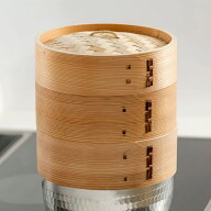 中華セイロ 2段 直径19cm （ 蒸し器 杉 木製 蒸籠 セイロ 蒸篭 蒸し せいろ 19 センチ 中華蒸篭 中華蒸籠…