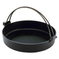 すき焼き鍋 24cm IH対応 鉄製 すき鍋 絆 日本製 南部鉄器 （ 南部池永 ガス火対応 すき焼鍋 南部鉄器鍋 …