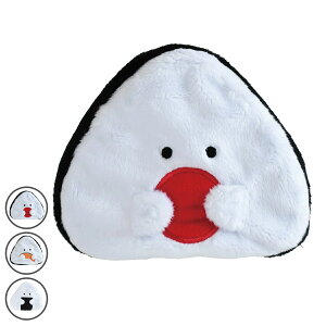 ホットウォーマ ぎゅっとおにぎりさん エコウォーマー ( エコカイロ カバー付 ぬいぐるみ レンジ 湯たんぽ 手のひらサイズ 貼らない 防寒グッズ 冷え対策 繰り返し使える カイロ かいろ ミ