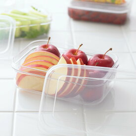 保存容器 1.32L マイクロクリア フードケース L クリア （ 密閉 プラスチック 日本製 プラスチック保存容器 食洗機対応 透明 クリアタイプ キッチン用品 キッチン雑貨 食品 保存 保存ケース 積み重ね ）【39ショップ】