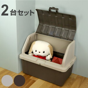 ガーデン収納 ホームボックス 920 2台セット ( 送料無料 収納ボックス ストッカー コンテナ ボックス 収納ケース フタ付き プラスチック 屋外 ベランダ 庭 ポリタンク 園芸用品 大容量 大型