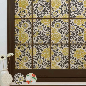 障子紙 障子に貼るレース 100cm×200cm ( レース障子 障子レース 貼るだけ 断熱 花粉 ホコリ UVカット 目隠し レトロ 採光 破れにくい 効果 保温 省エネ エコ 自然光 換気 ポリエステル 丈夫 レー