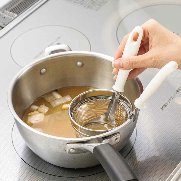 楽天市場】味噌こし お玉付き みそこしセット 日本製 貝印 （ みそこし 