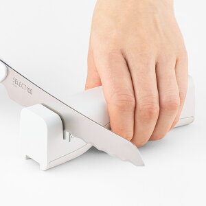 シャープナー SELECT100 両刃包丁用 ブレッドナイフ用 ( セレクト100 包丁研ぎ 研ぎ器 砥石 包丁 研ぎ パン切り包丁 包丁用 ほうちょう用 ナイフ用 両刃 キッチン雑貨 簡易研ぎ器 ほうちょう研