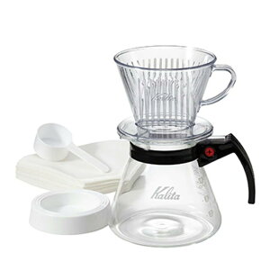 Kalita カリタ 102-D セット N ( 2〜4人用 ドリッパー サーバー コーヒードリッパー コーヒーサーバー コーヒー おしゃれ 珈琲 用品 器具 コーヒーウェア ハンドドリップ 3つ穴 メジャーカップ