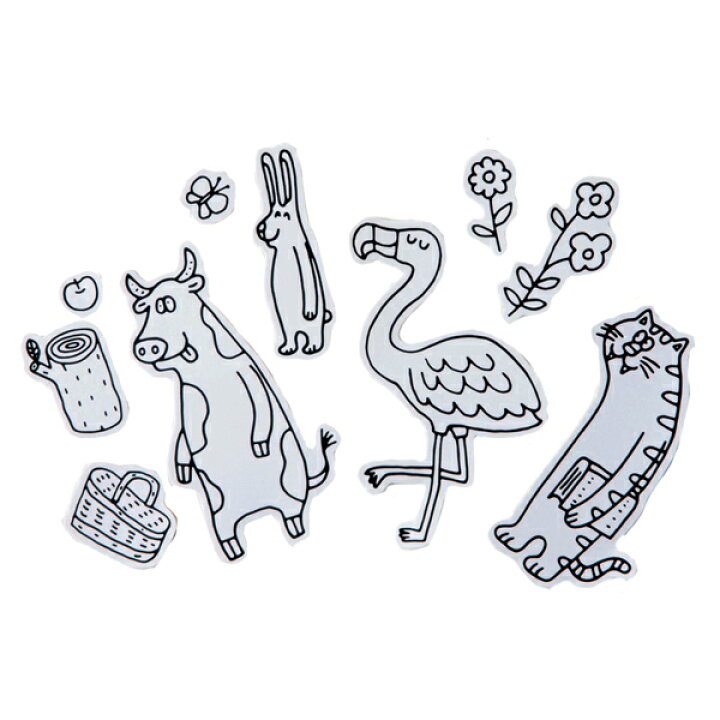 楽天市場 シール 塗り絵 ペインタホリック シール モリ ぬりえ ぬり絵 こども 子ども 子供 大人 シール シールタイプ 森 森の中 動物 アニマル 知育 知育玩具 39ショップ インテリアパレット